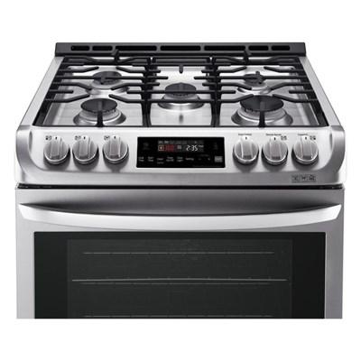 LSG4511ST LG 30" Slide-In Gas Range with ProBake Convection® and EasyClean® in Stainless Steel