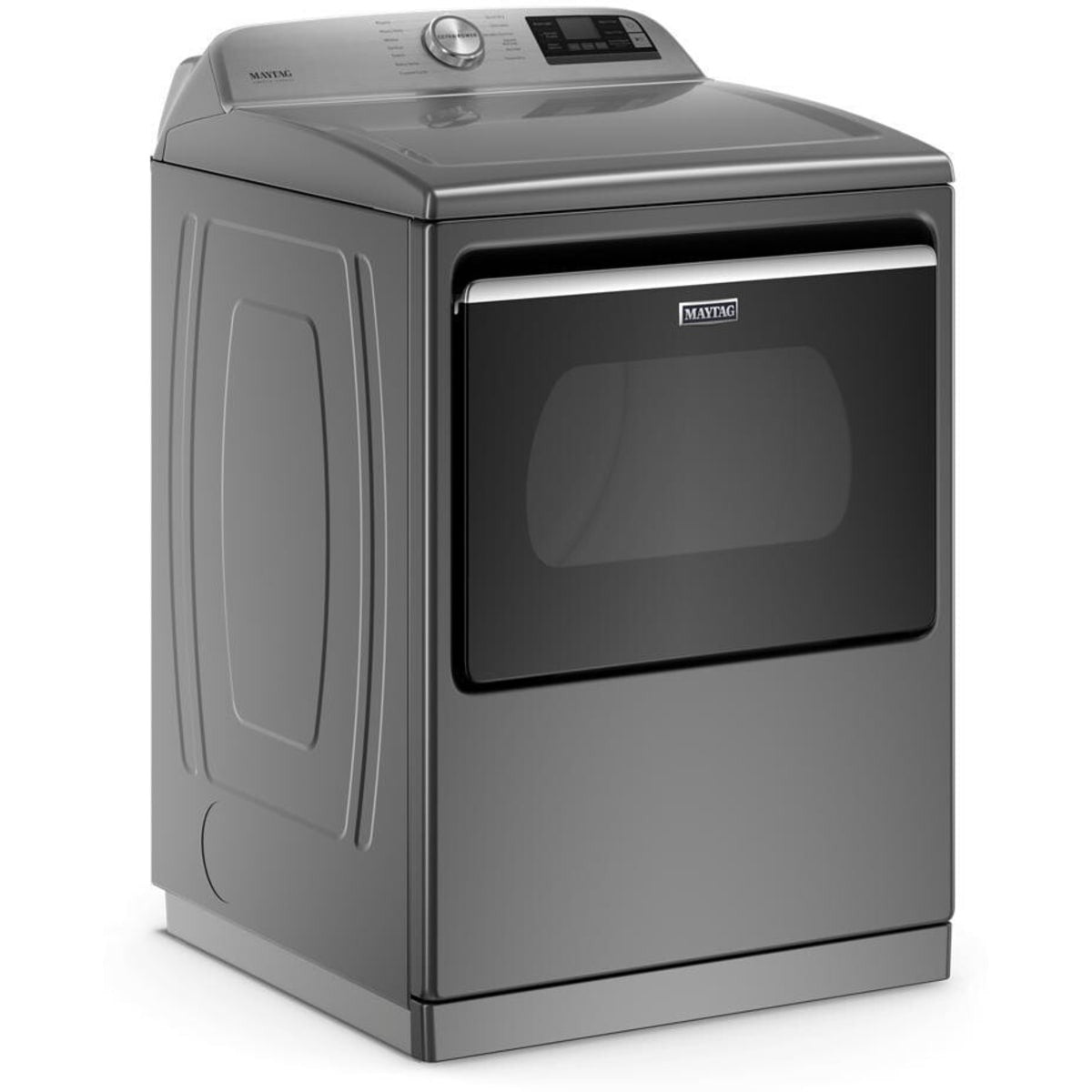 27 Inch Electric Smart Dryer with 7.4 Cu. Ft. Capacity, Extra Power Button, Advanced Moisture Sensing, Smart Capable Appliance, Steam-Enhanced Cycles, 13 Dry Cycles, Sanitize Cycle, Quick Dry Cycle, and ENERGY STAR® Certified: Metallic Slate