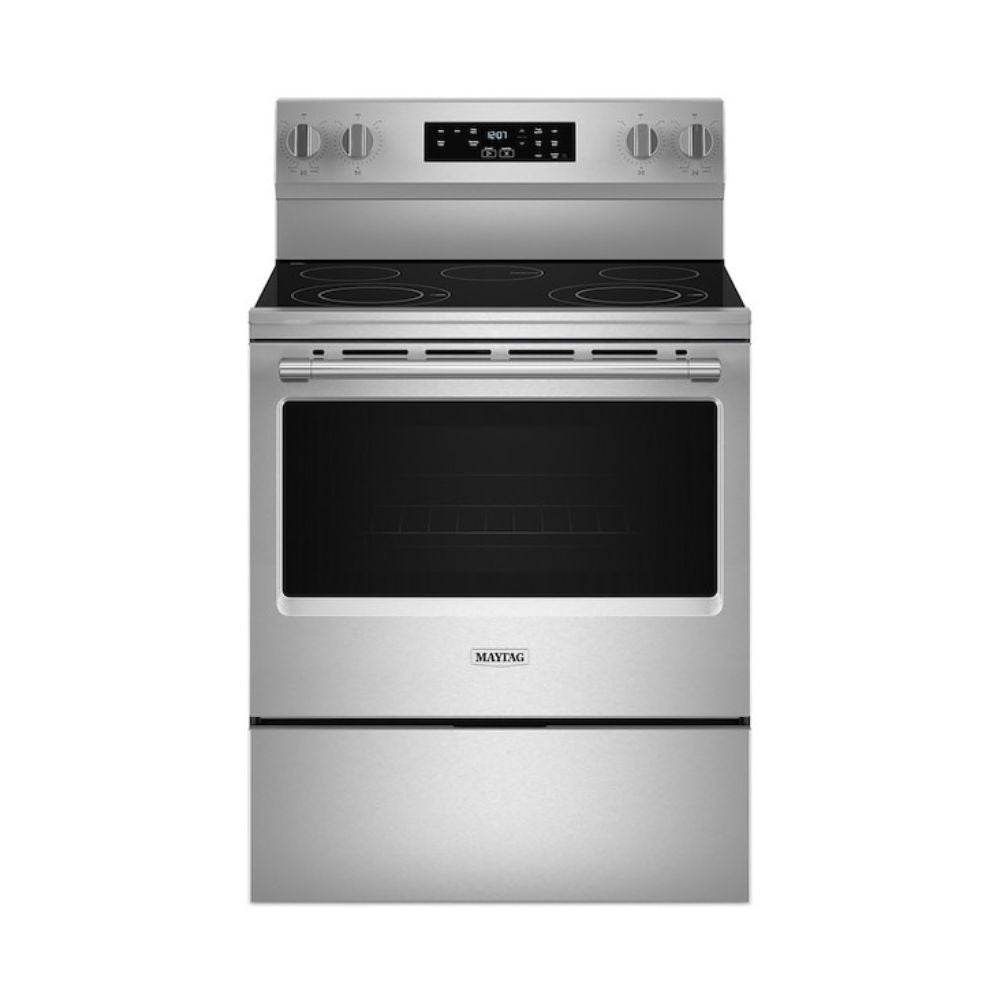 MFES4030RS - Maytag 5.3 cu. ft. Electric Range with 5 Elements, Precision Cooking™ System, Keep Warm Setting (Stainless Steel)