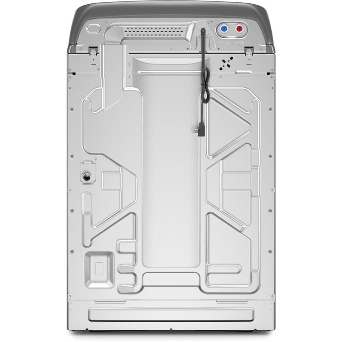 27 Inch Top Load Smart Washer with 5.2 Cu. Ft. Capacity, Extra Power Button, Built-In Water Faucet, Advanced Vibration Control™, 13 Wash Cycles, Quick Wash Cycle, Sanitize with Oxi, Wrinkle Cycle, and ENERGY STAR® Certified: Metallic Slate