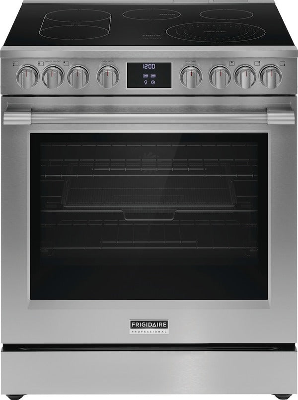 PCFE3080AF Frigidaire Professional® 30" Smudge-Proof® Stainless Steel Freestanding Electric Range