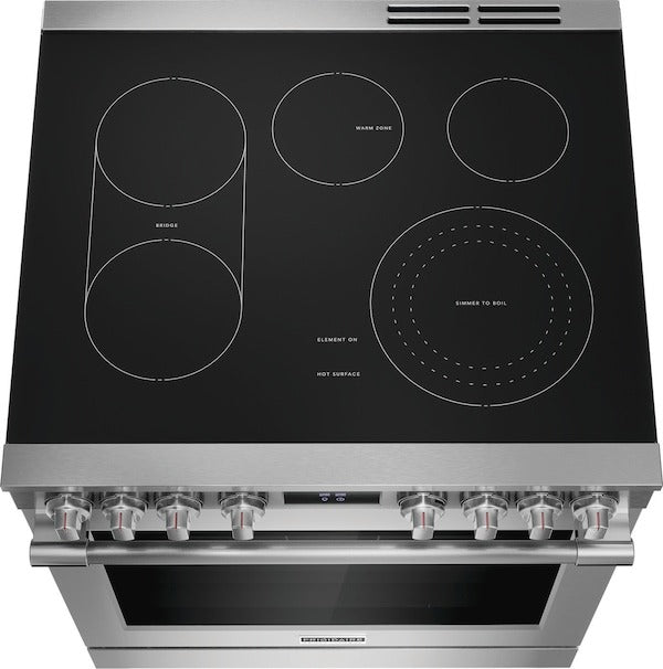 PCFE3080AF Frigidaire Professional® 30" Smudge-Proof® Stainless Steel Freestanding Electric Range