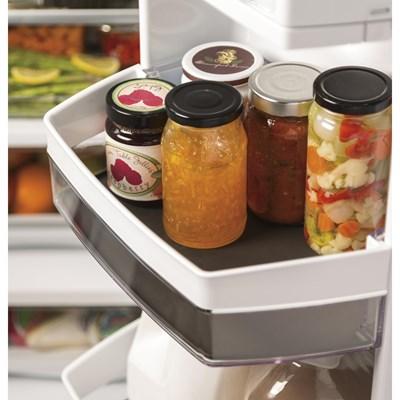 PFE28PYNFS GE Profile™ 36" Smart French Door Refrigerator with 27.7 Cu. Ft. Capacity, Keurig® K-Cup® Brewing System in Fingerprint Resistant Stainless Steel