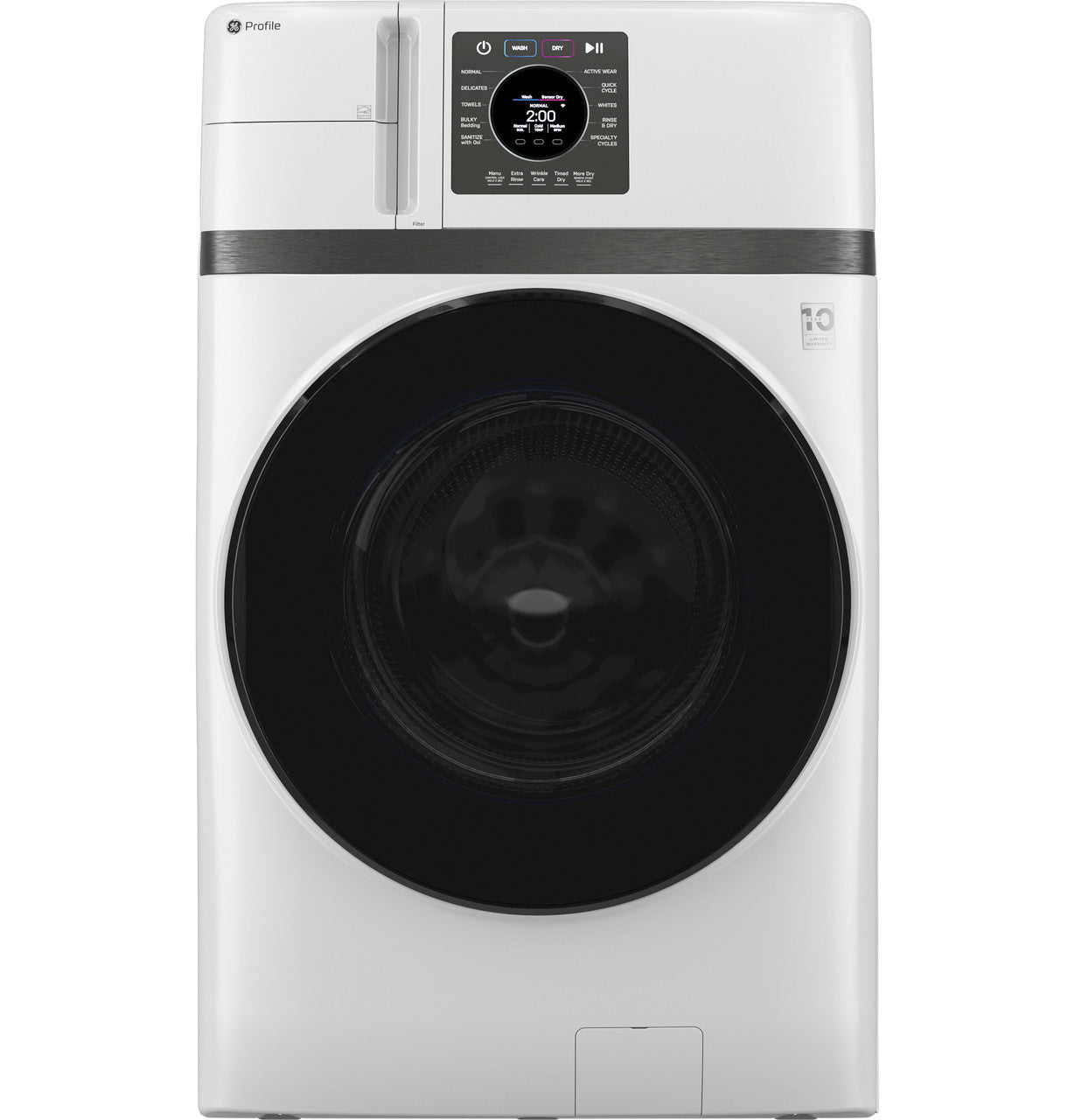 PFQ83HSLWWW GE Profile™ 4.6 cu. ft. UltraFast Combo Washer/Dryer with Ventless Inverter Heat Pump Technology