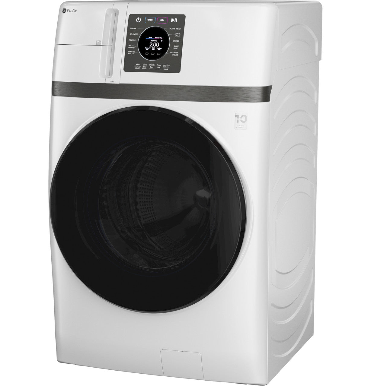 PFQ83HSLWWW GE Profile™ 4.6 cu. ft. UltraFast Combo Washer/Dryer with Ventless Inverter Heat Pump Technology