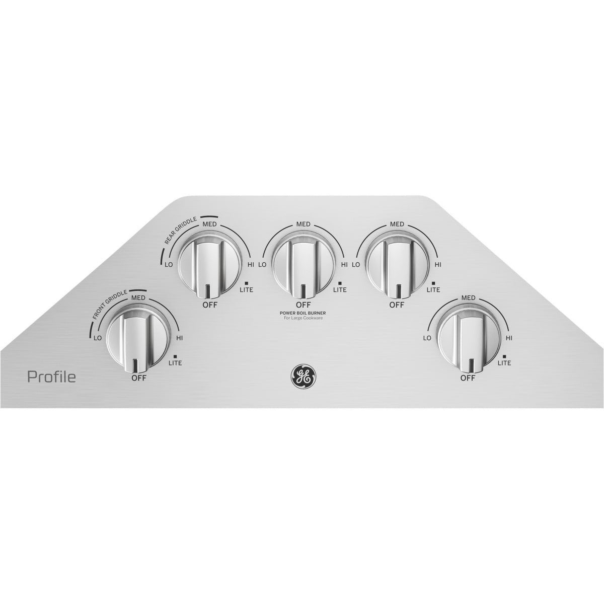 PGP7036SLSS GE Profile 36-inch Gas Cooktop with Five Burners and Dishwasher-Safe Grates – Stainless Steel