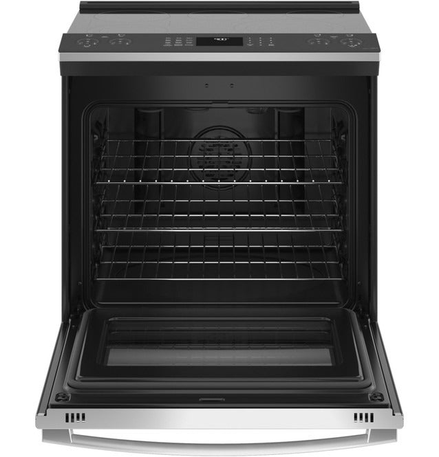 PSS93YPFS GE Profile 30" Fingerprint Resistant Stainless Steel Smart Slide-In Electric Convection Range