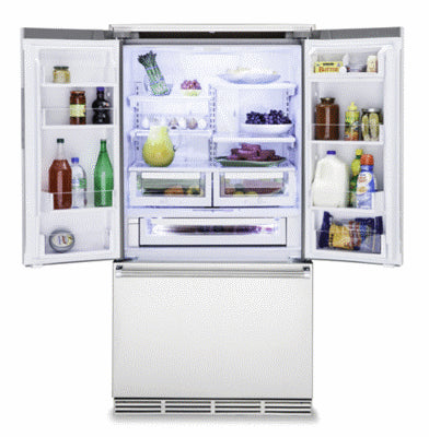 RVRF3361SS Viking 36" Counter-Depth French Door Refrigerator with 22.1 Cu. Ft. Capacity in Stainless Steel