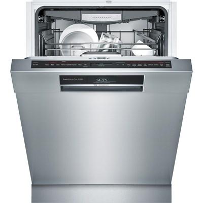 SHE89PW75N Bosch Benchmark® 24" Dishwasher with CrystalDry™ and MyWay™ Rack in Stainless Steel
