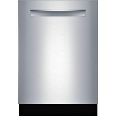 SHPM65Z55N Bosch 500 Series 24" Top Control Built-In Dishwasher with 44 dBA and Flexible 3rd Rack in Stainless Steel