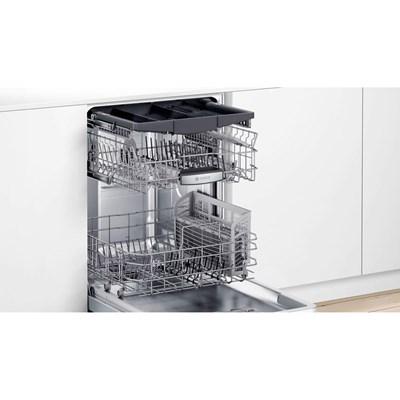 SHPM65Z55N Bosch 500 Series 24" Top Control Built-In Dishwasher with 44 dBA and Flexible 3rd Rack in Stainless Steel