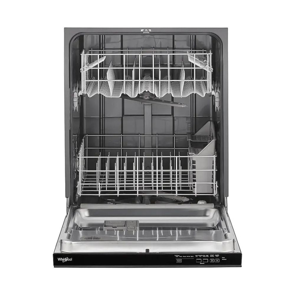 WDP540HAMB - Whirlpool 24" Dishwasher with Heavy Cycle, Heated Dry, 12 Place Settings (Black)