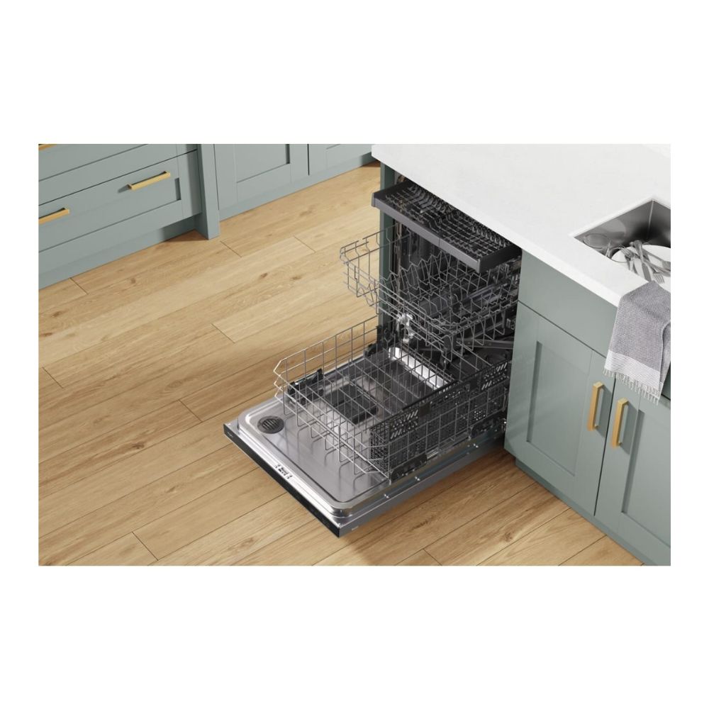 WDTA50SAKZ - Whirlpool 24" Dishwasher with 3rd Rack, Sensor Cycle, Adjustable Upper Rack, 13 Place Settings (Fingerprint Resistant Stainless Steel)
