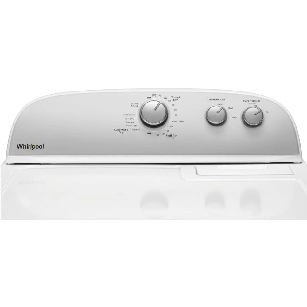 WED4950HW Whirlpool 7.0 cu. ft. Electric Dryer with Steam Refresh and Wrinkle Shield™ Plus Option