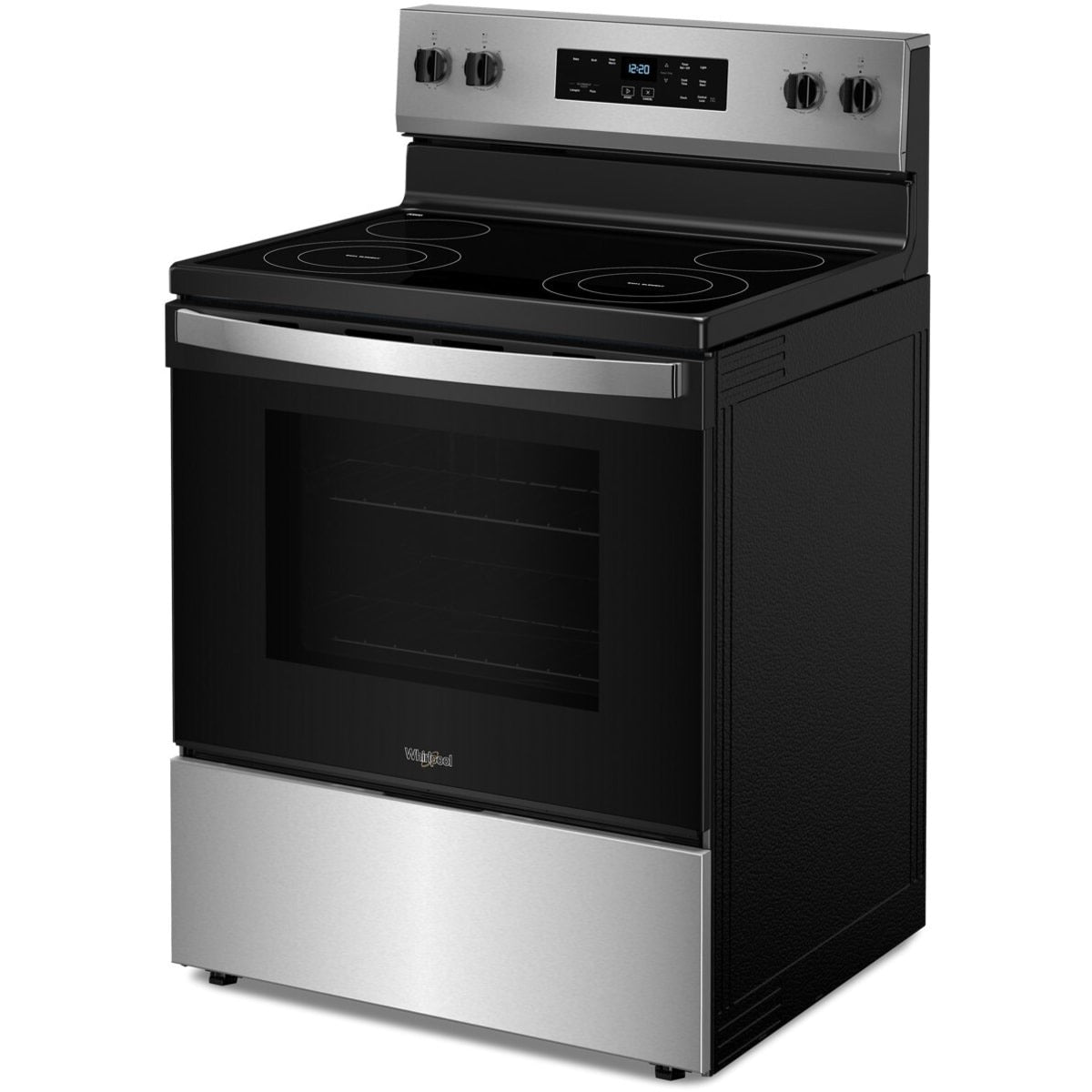 WFES3030RS Whirlpool 5.3 cu. ft. Electric Range with Ceramic Glass Cooktop and Frozen Bake™