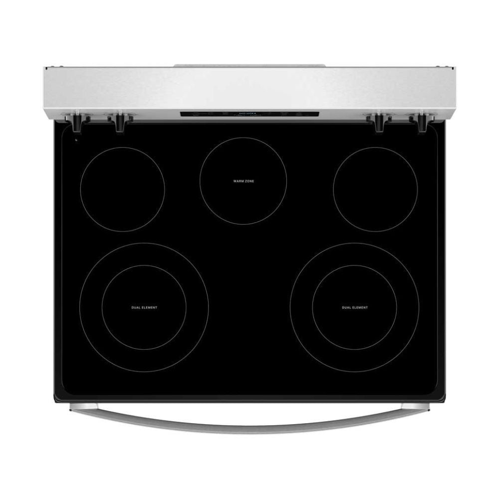 WFES3330RS - Whirlpool 5.3 cu. ft. Electric Range with FlexHeat™ Dual Radiant Element, Storage Drawer, Keep Warm Setting (Stainless Steel)