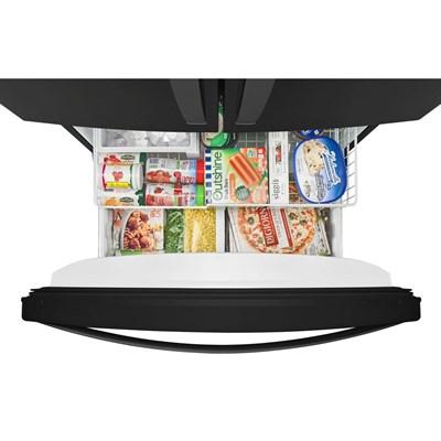 WRF540CWHB Whirlpool 36" French Door Refrigerator with Interior Water Dispenser in Black