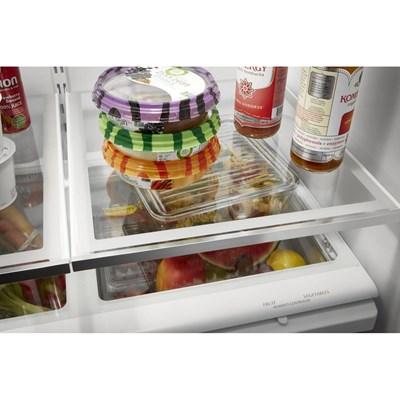 WRF540CWHB Whirlpool 36" French Door Refrigerator with Interior Water Dispenser in Black