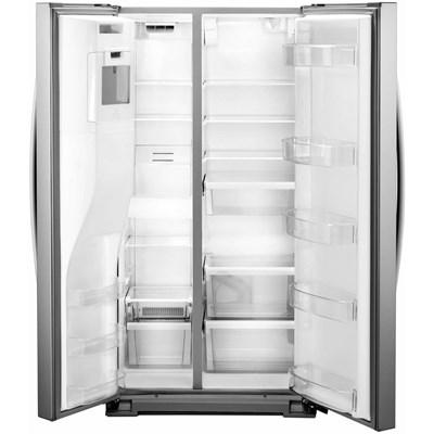 WRS571CIHZ Whirlpool 36" Counter-Depth Side-by-Side Refrigerator with In-Door-Ice® Storage in Fingerprint Resistant Stainless Steel