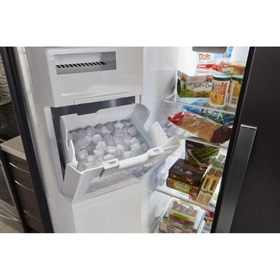WRS571CIHZ Whirlpool 36" Counter-Depth Side-by-Side Refrigerator with In-Door-Ice® Storage in Fingerprint Resistant Stainless Steel