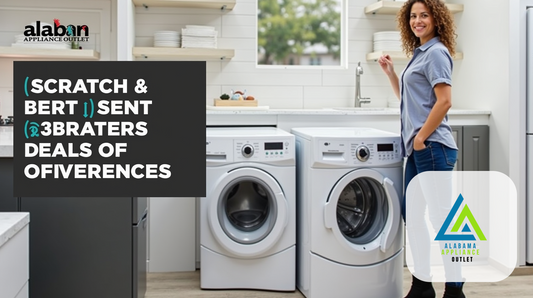 Top 5 Scratch & Dent Washer and Dryer Deals at Alabama Appliance Outlet