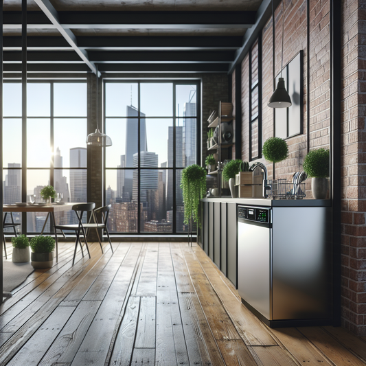 The future of compact city living is the energy-efficient dishwasher