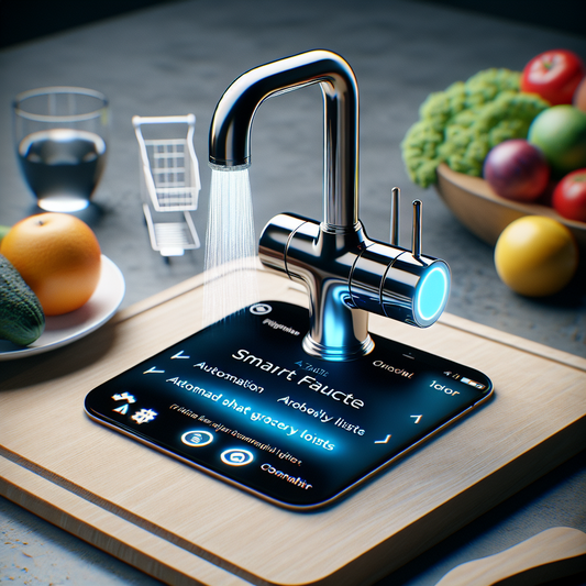 Why the smart faucet is essential for automated grocery lists in 2025