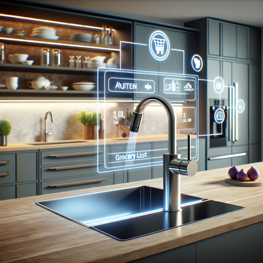 2025's best smart faucet for automated grocery lists