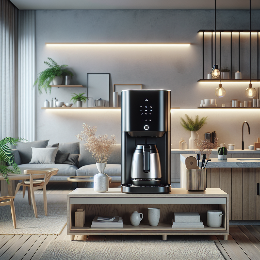 Top 5 reasons to switch to a smart coffee maker for space saving