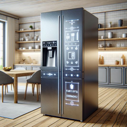 The future of remote control via app is the panel-ready fridge