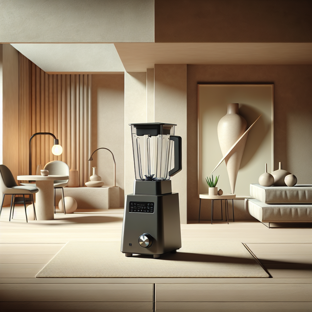 Comparing trends: quiet blender vs traditional models for minimalist homes