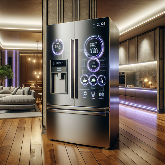 2025 trend alert: smart refrigerator for luxury living