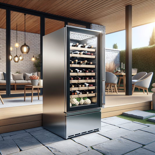 2025 trend alert: outdoor wine fridge for space saving