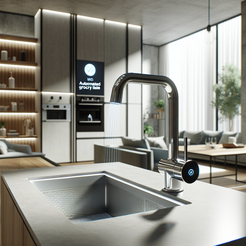 2025's best smart faucet for automated grocery lists