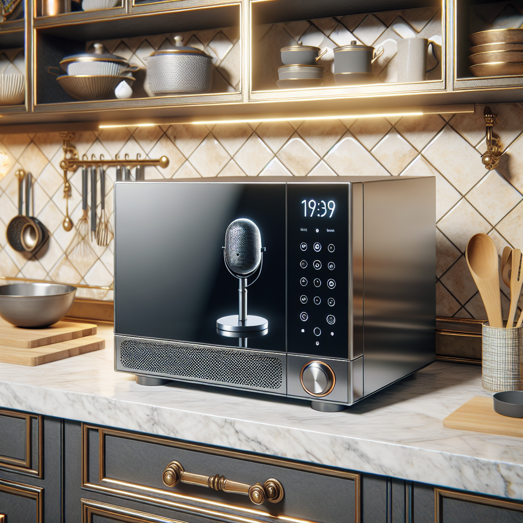 What you need to know about voice-controlled microwave and luxury living