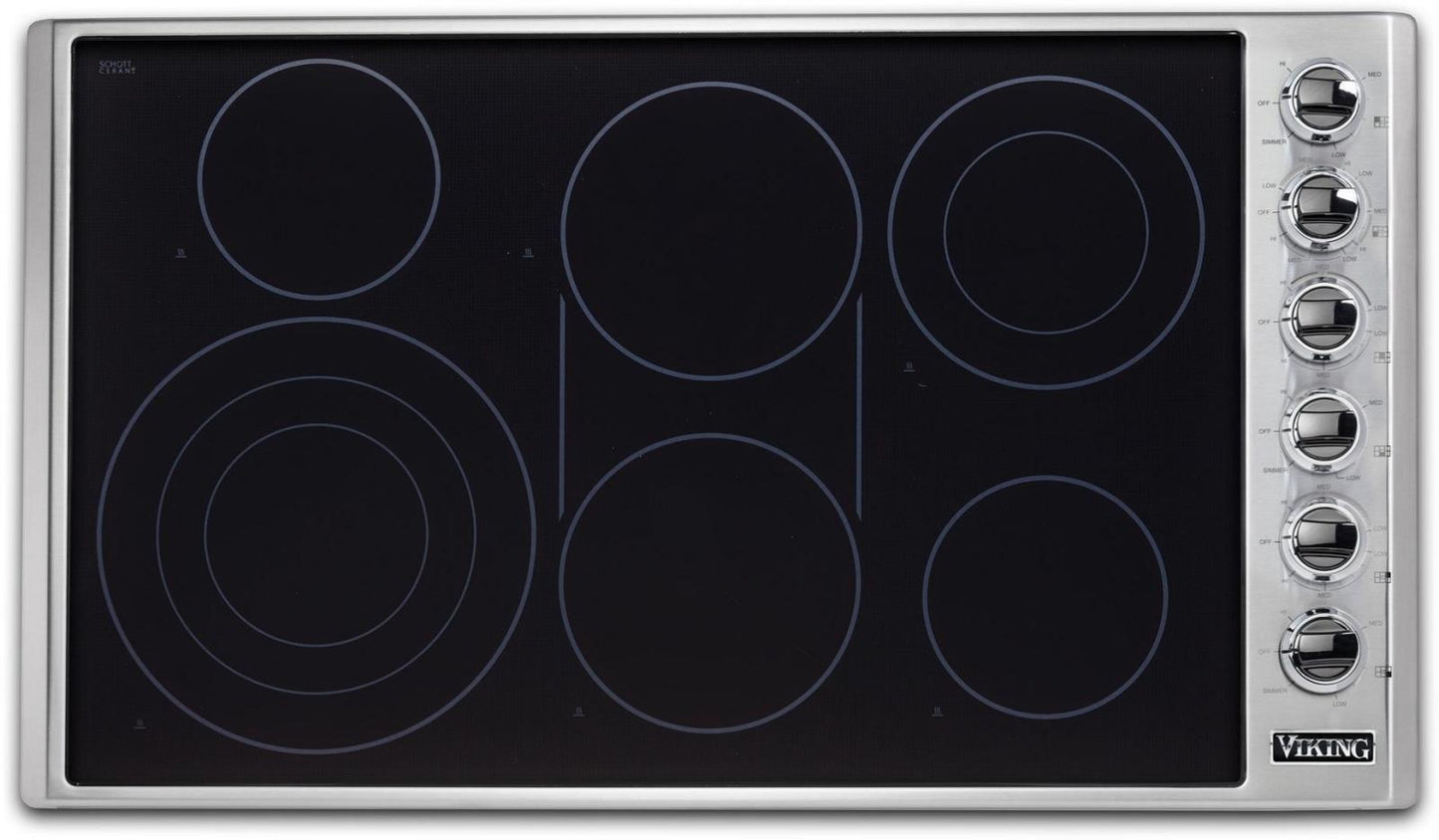 Viking Professional 5 Series VECU53616BSB 36" Electric Cooktop 2022 Model