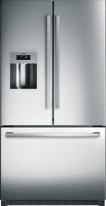 Bosch 800 Series B26FT50SNS 36" Stainless Steel French Door Refrigerator