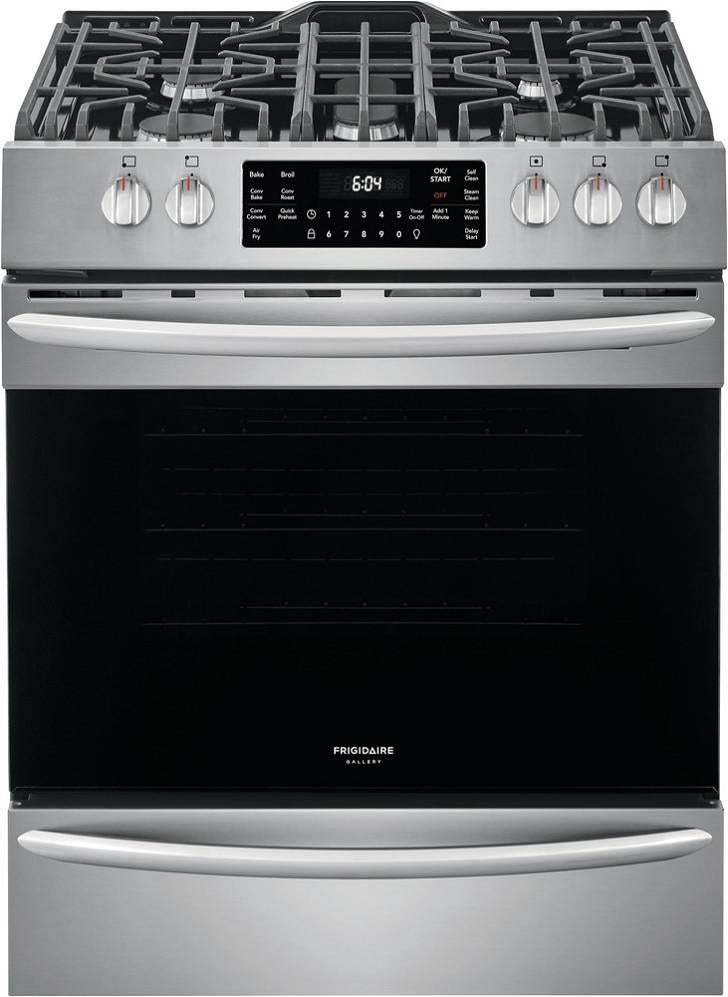 Frigidaire Gallery Series FGGH3047VF 30" Stainless Steel Front Control Gas Range