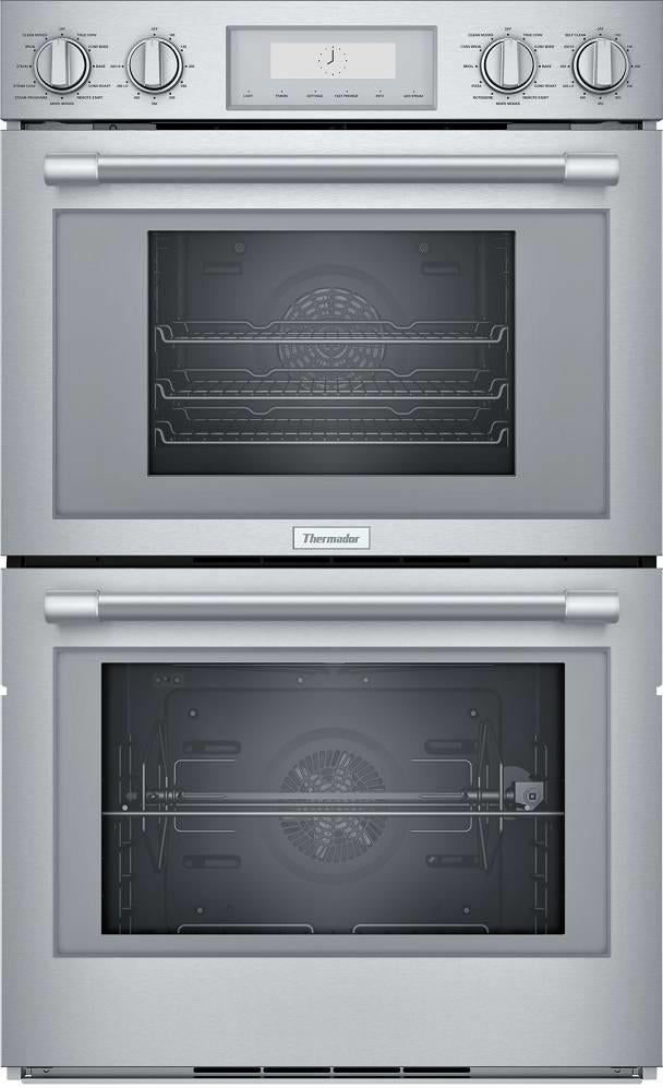 Thermador Professional Series PODS302W 30" Double Wall Oven Full Warranty Pics