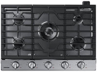 Samsung NA30N6555TS 30" Gas Cooktop with 5 Sealed Burners, 19K Power Burner