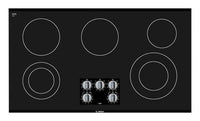 Bosch 500 Series NEM5666UC 36" BLK 5 Cooking Zones Smoothtop Electric Cooktop