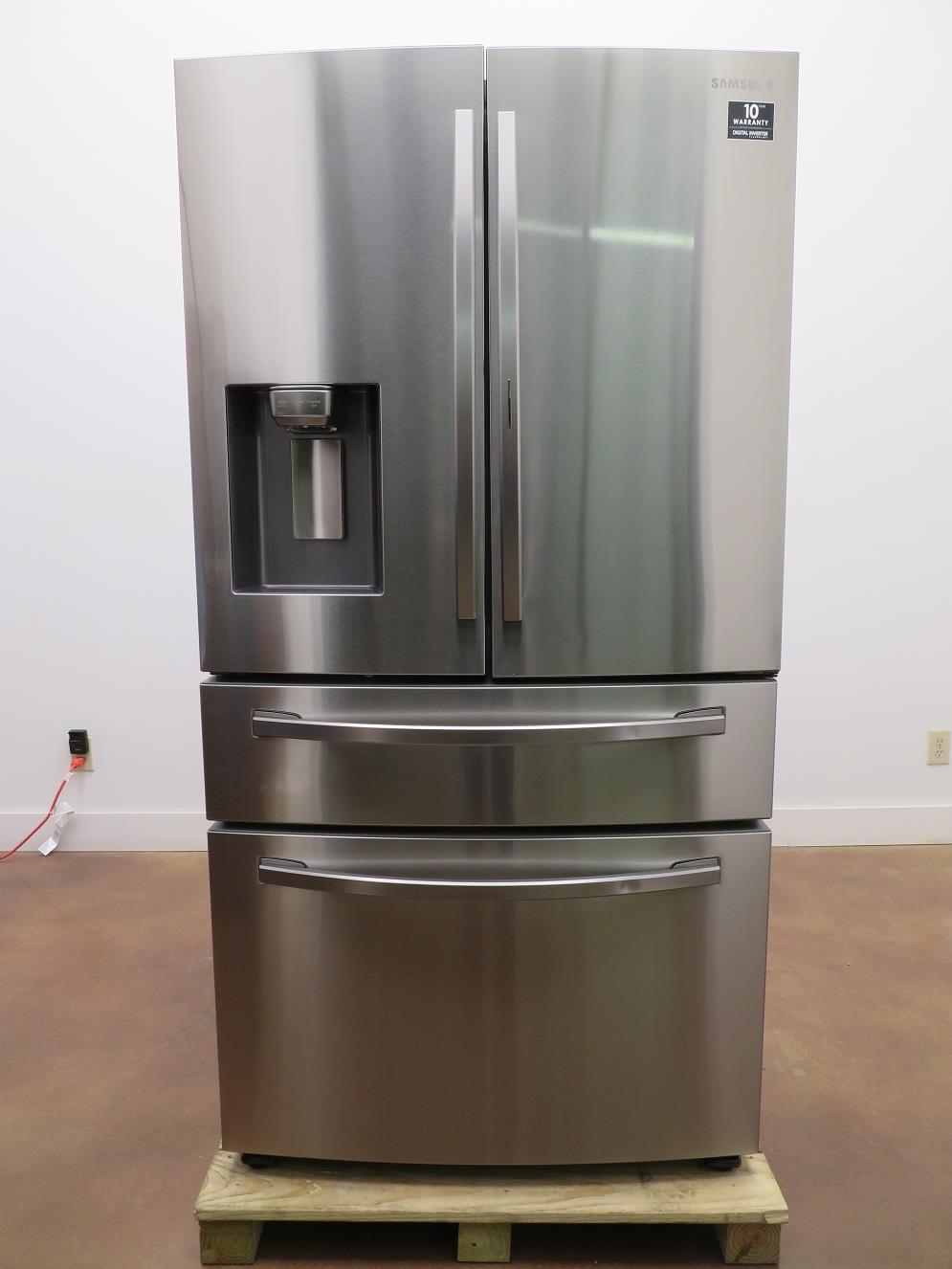 Samsung RF22R7351SR 36 Inches Counter Depth 4-Door French Door Refrigerator - Alabama Appliance