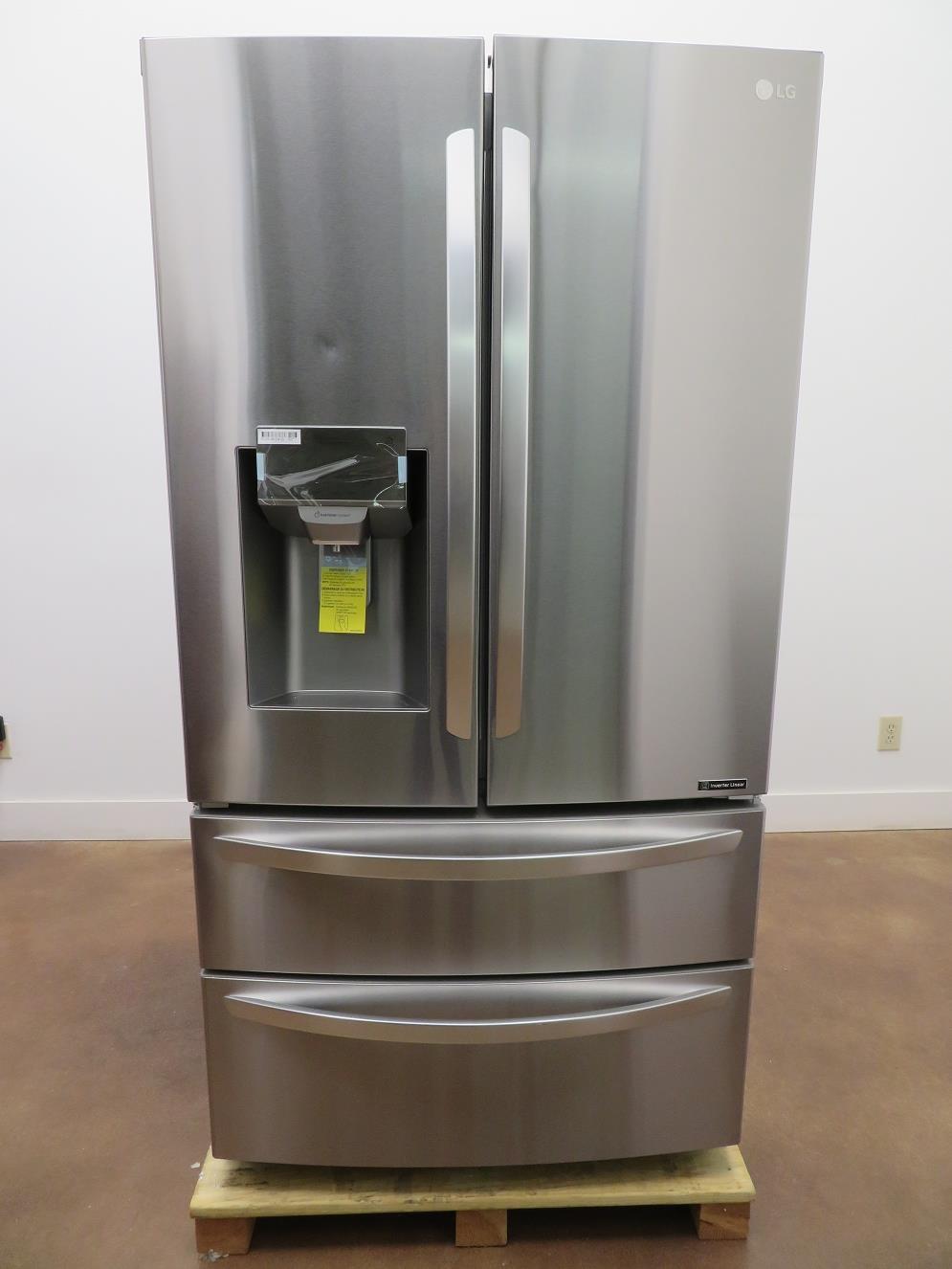 LG LMXS28626S 36" 4Door French Door Refrigerator 27.8 cu.ft Capacity Pictures - Alabama Appliance