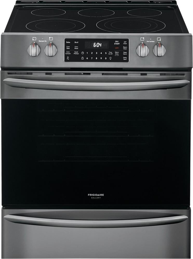 Frigidaire Gallery Series FGEH3047VD 30"Electric Range Black St.S. Full Warranty