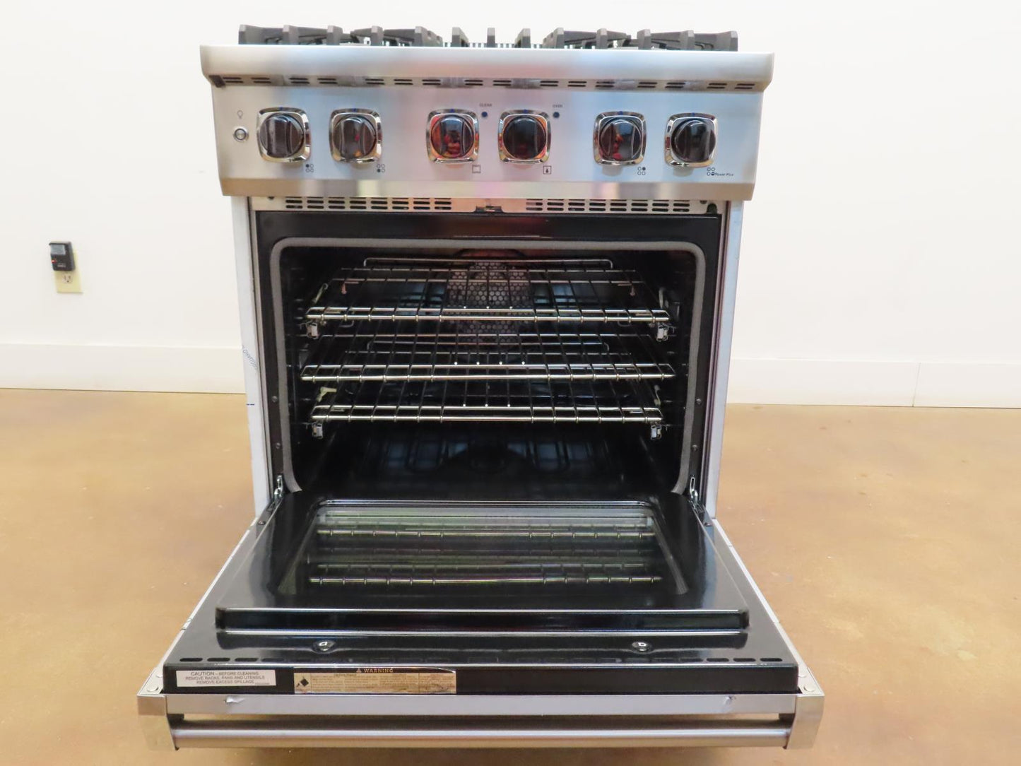 Viking Professional 5 Series 30" Dual Fuel Range VDR5304BSS 2021 Model S Steel