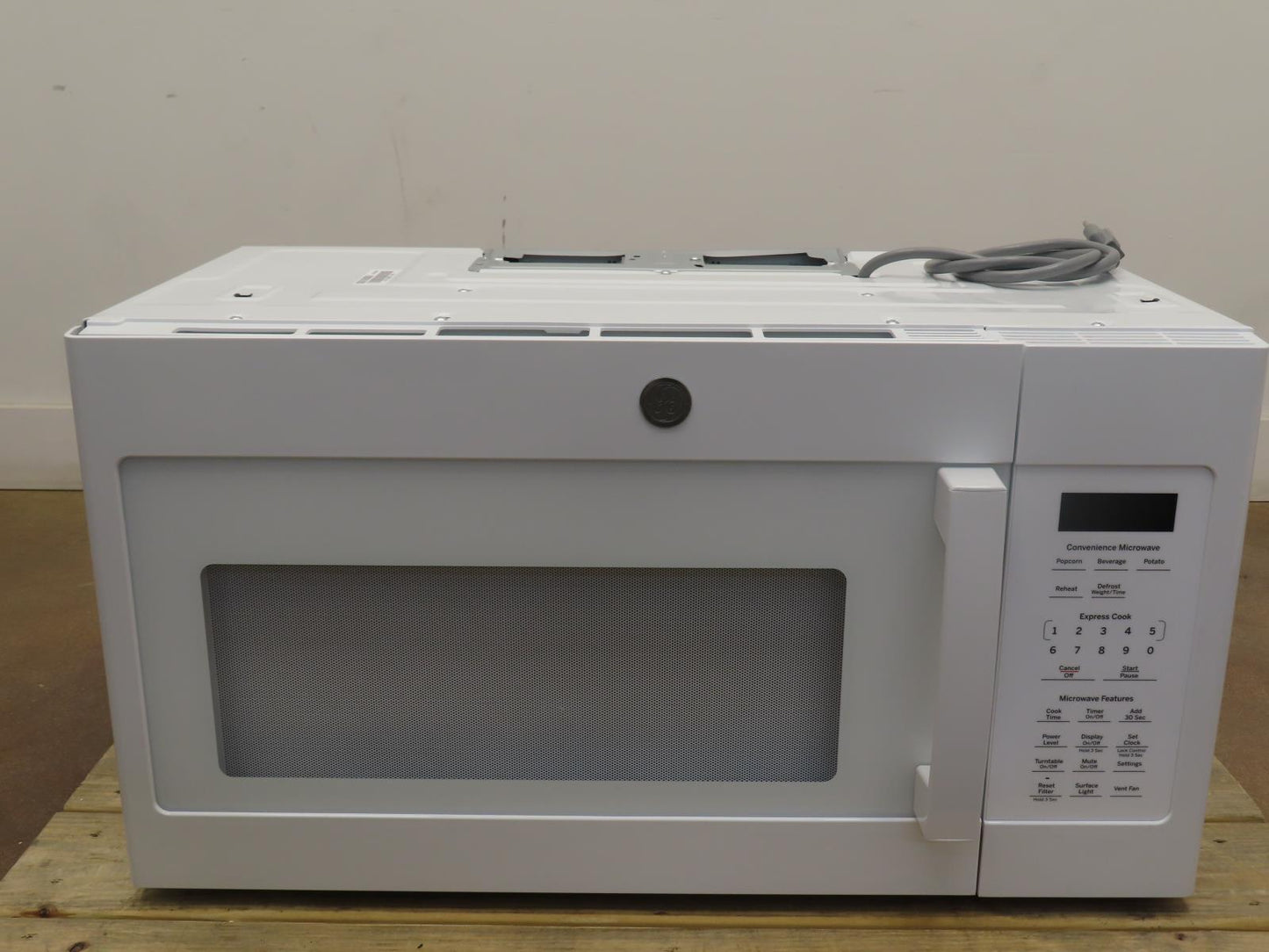 GE JVM6175SKSS 1.7 cu. ft. 30" Over-the-Range Microwave 300 CFM Ventilation