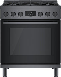 Bosch 800 Series HDS8045U 30" Dual Fuel Range with 5 Sealed Burners FullWarranty