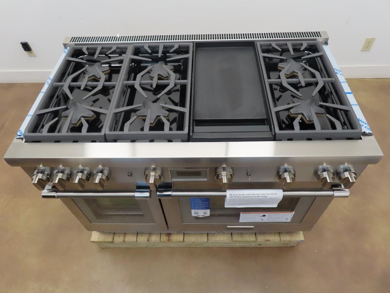 Thermador Pro Harmony PRD486WDHU 48" Freestanding Dual Fuel Range Full Warranty