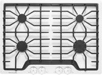 Frigidaire FFGC3026SW 30" 4 Sealed Burners Cast Iron Grates Gas Cooktop