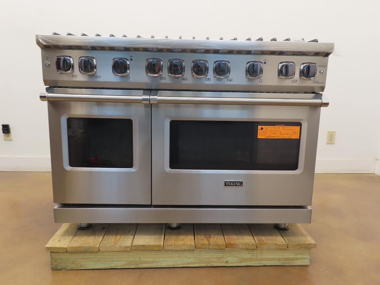 Viking 5 Series 48" Freestanding Gas Range VGR5488BSS 2021 Model Production